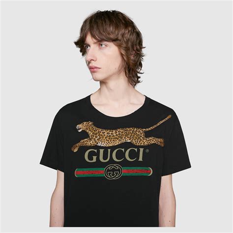 gucci leopard shirt